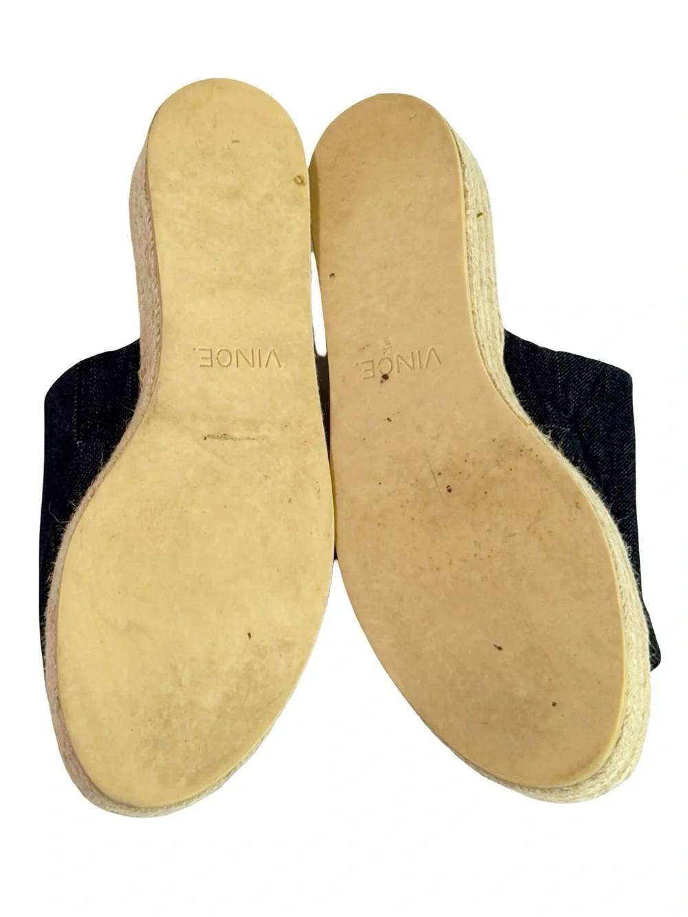 Vince Solana Denim Espadrille 8 1/2
